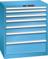 Lista verktygshurts 36 x 27 höjd 850 mm 7 lådor