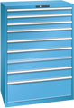 Lista verktygshurts 54 x 36 höjd 1450 mm 9 lådor