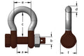 Schackel lyr Arctic m.mutter Gunnebo Industries