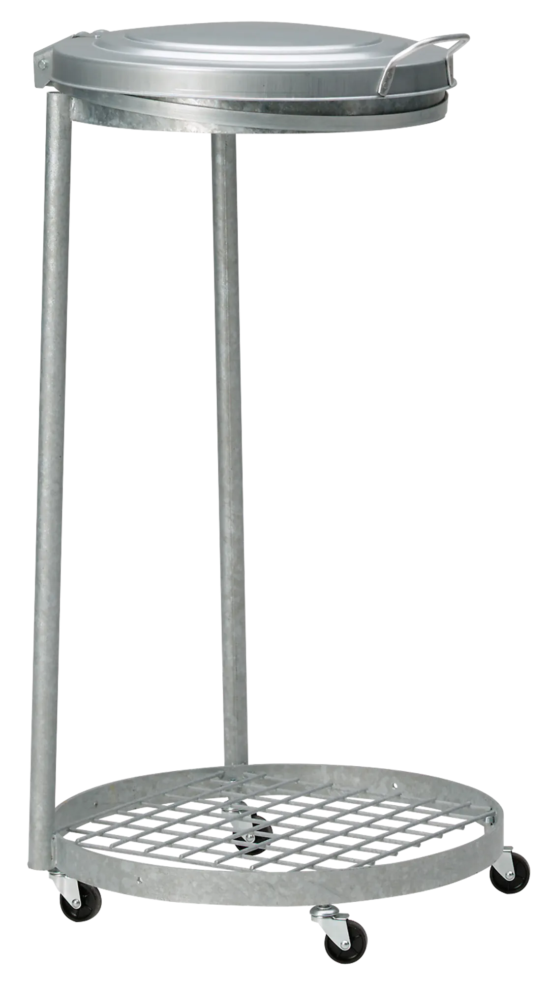 Säckhållare öppen