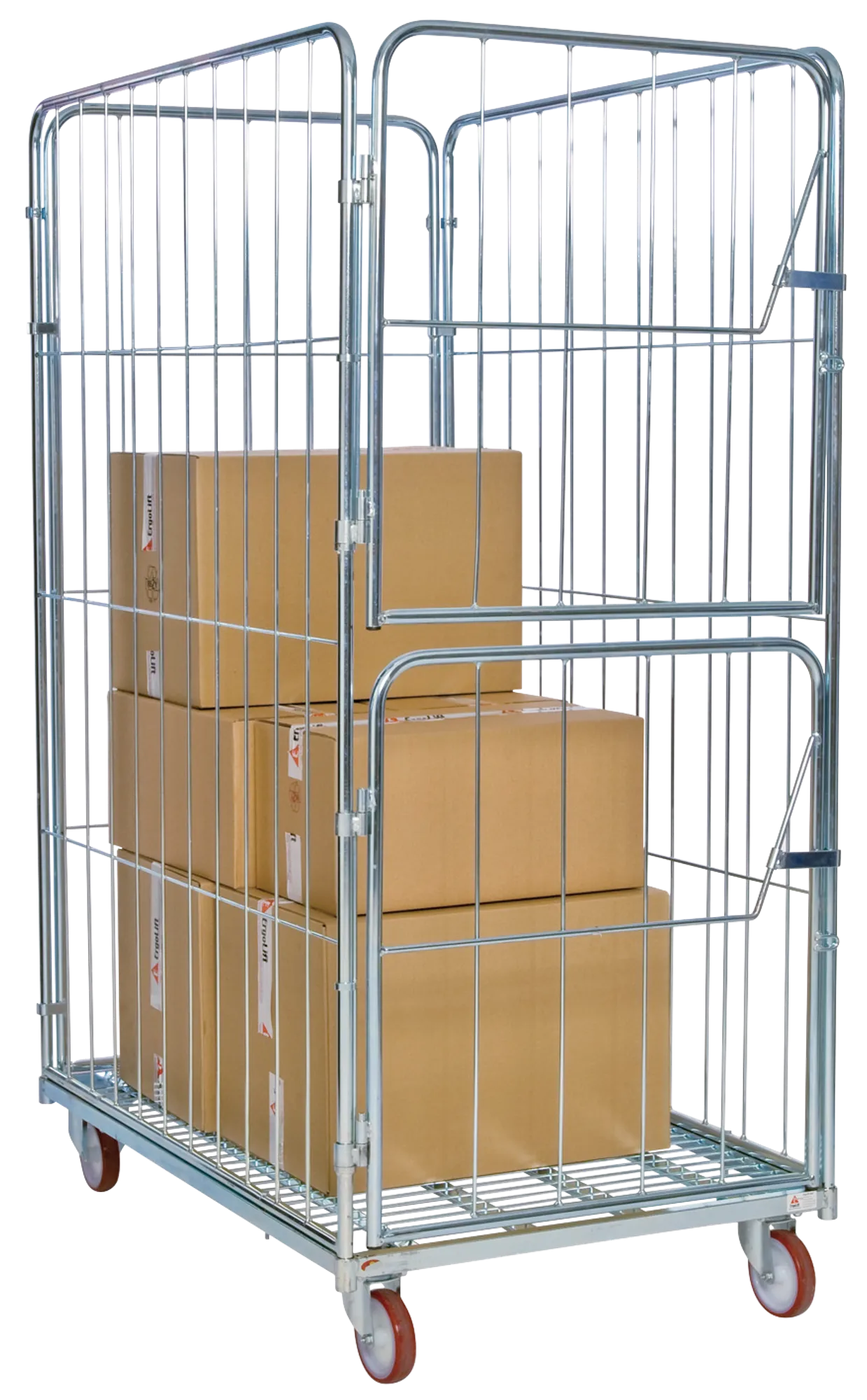 Rullcontainer elförzinkade KM