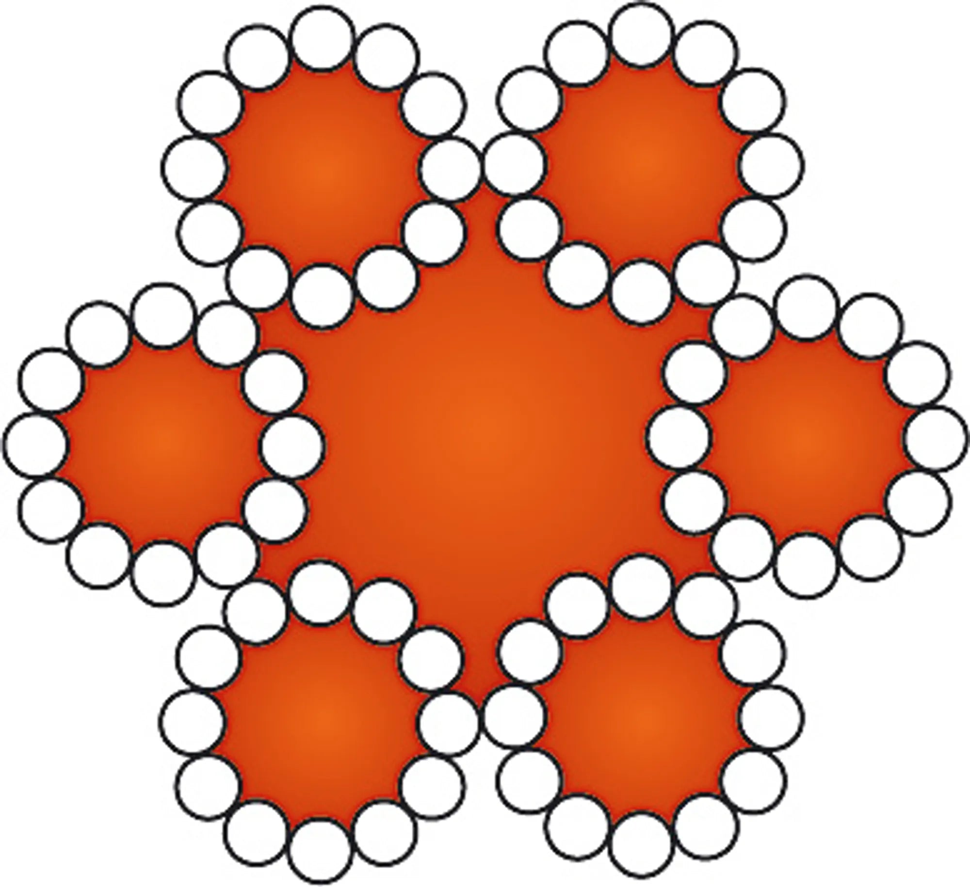 Gigant stållina 72-trådig galvaniserad