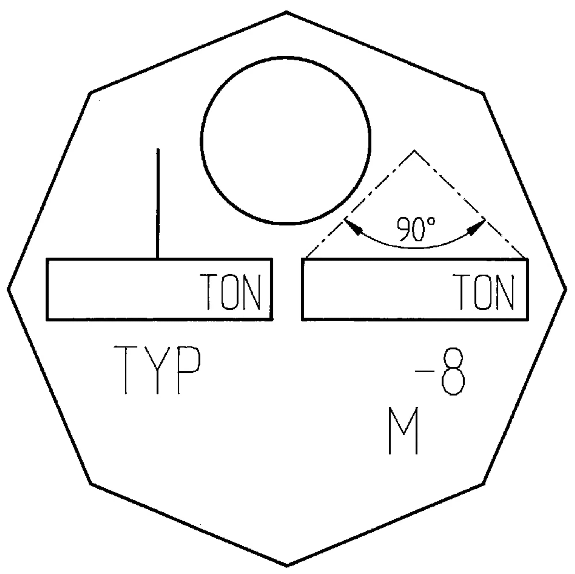 Märkbricka rostfri Gunnebo Industrier