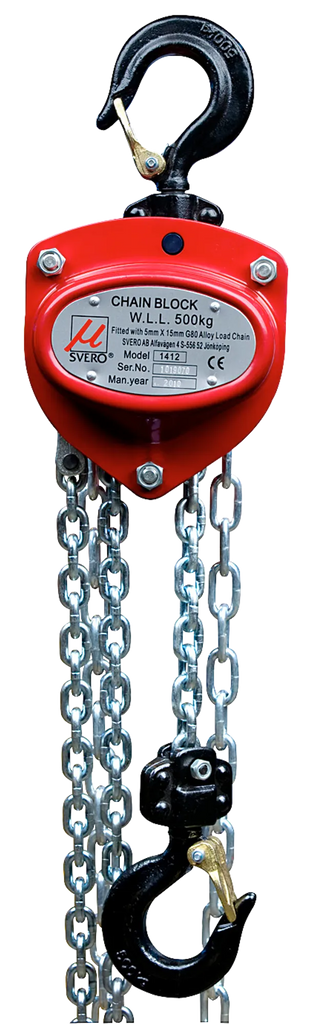 Snabblyftblock med RFID 250-10000 kg Svero