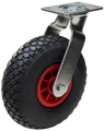 Länkhjul typ PN PN/PP plåtbygel luftgummihjul Swede-Wheel
