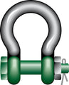 Smidd schackel  Polar lyr med bult Green Pin