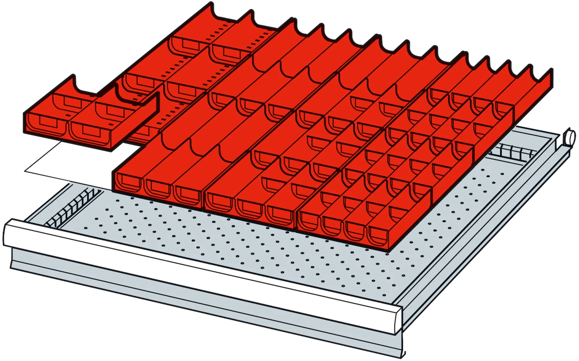 Gigant lådinredning Premium, 36 x 36