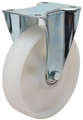 Länkhjul typ 5P PA6 plåtbygel nylon Swede-Wheel