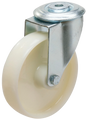 Länkhjul typ 4O PP plåtbygel polypropylene Swede-Wheel