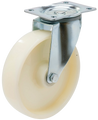 Länkhjul typ 4P PP plåtbygel polypropylene Swede-Wheel