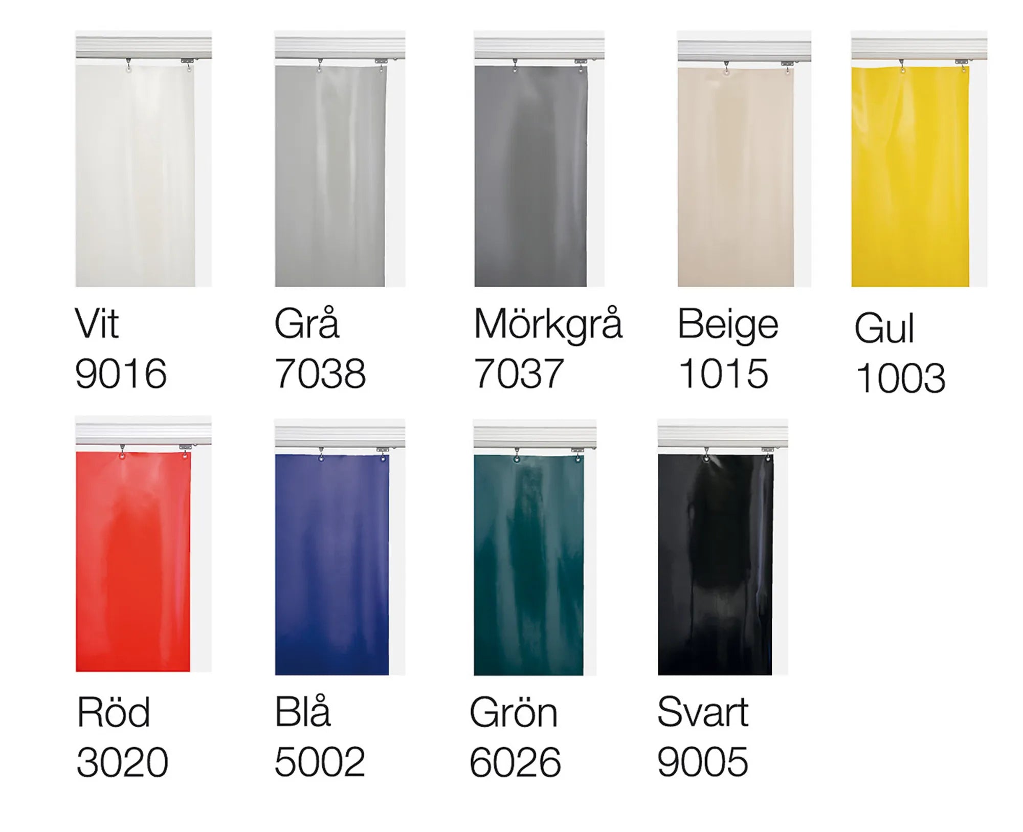 Gigant täckande draperier