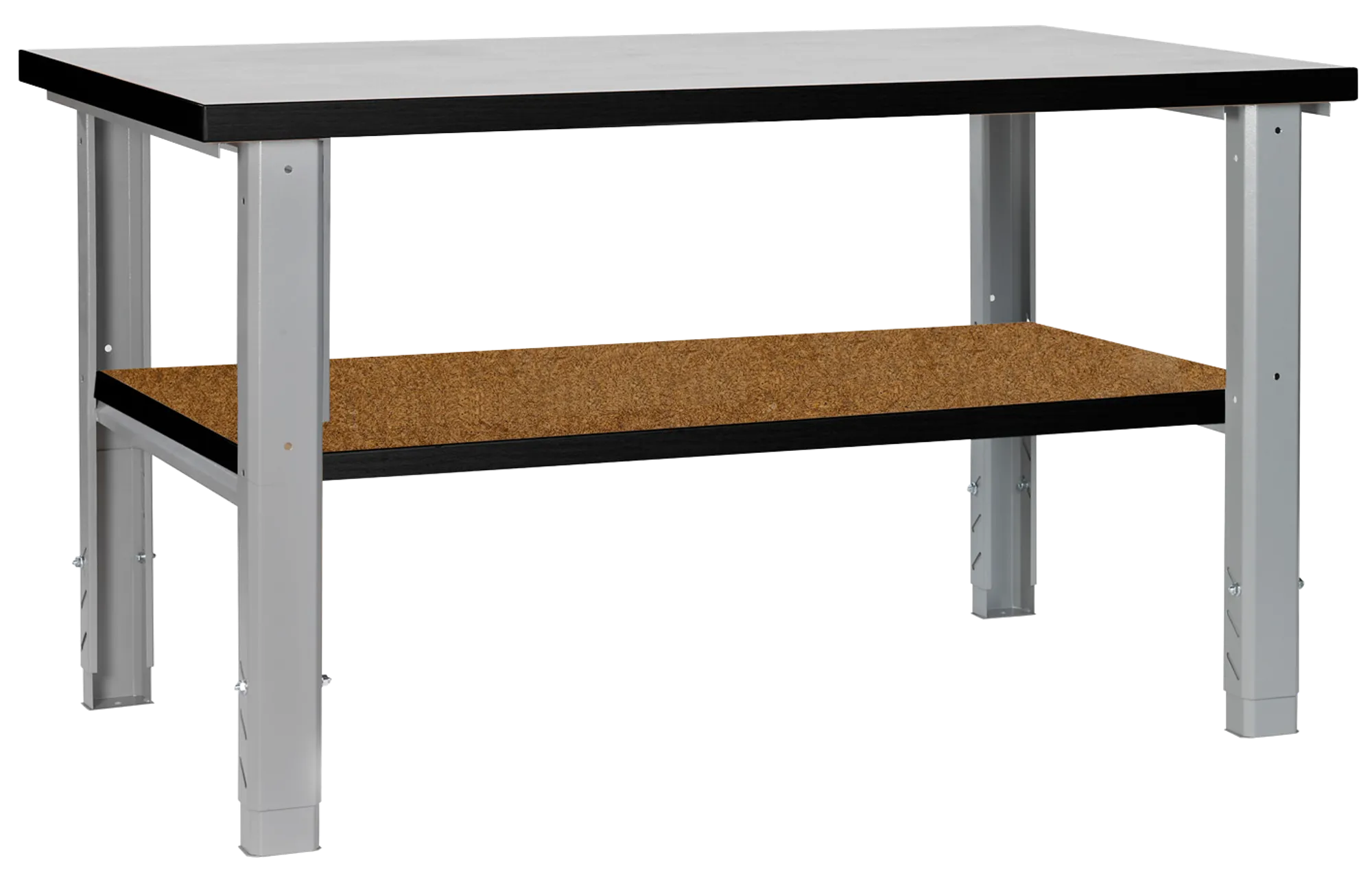 Underhylla tunga bord, board. Djup 585mm tjocklek 32mm