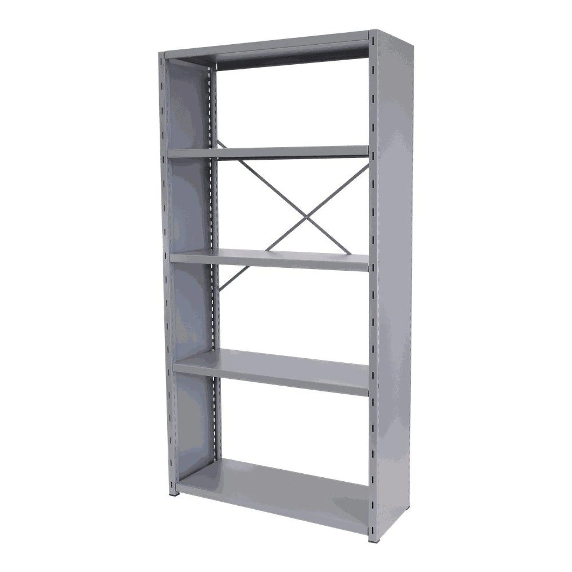 Gigant shelf rack lacquered with closed ends