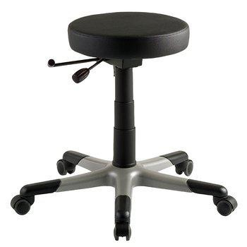 Ergonomisk taburett från Gigant – kompakt och flexibel sittlösning med hjul och höjdjustering för industri, vård och laboratorium