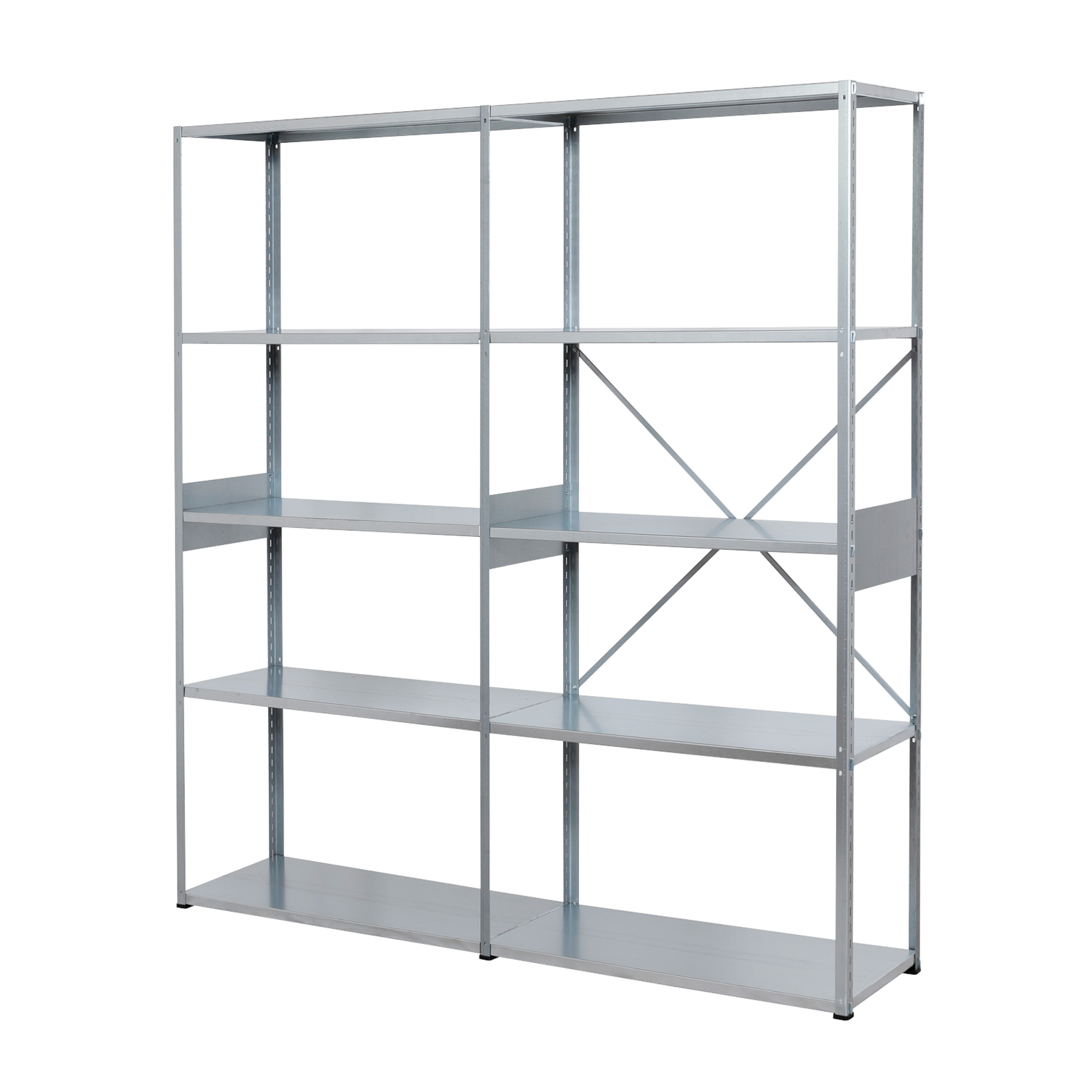 Hyllställ Basic från Gigant - enkel och prisvärd hyllförvaring för lager och industri.