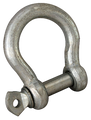 Schäkel Omega-form verzinkt