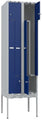 Gigant Garderobenspinde 550,Fachbreite 300 mm, 2-teiliges Flachdach