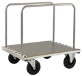 Verzinkter Scheibenwagen mit MDF-Platte KM