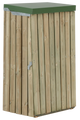 Müllsackstand, Holz