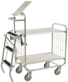 Etagenwagen 250 kg mit 2, 3 oder 4 Regalen KM