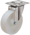 Lenkrollen Typ 4PS PA6 Stahlgehäuse Nylon Swede-Wheel