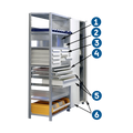 Accessories for shelf rack Constructor