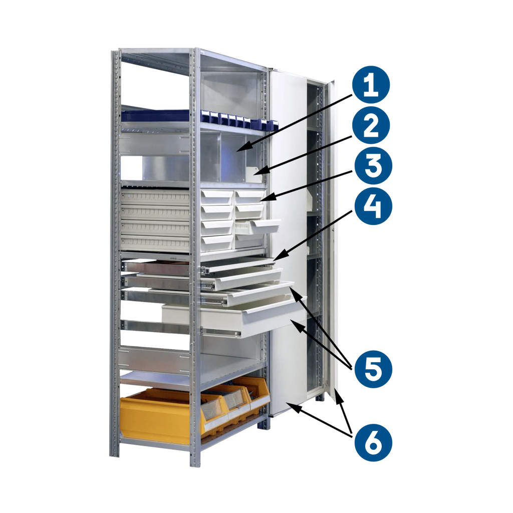 Accessories for shelf rack Constructor