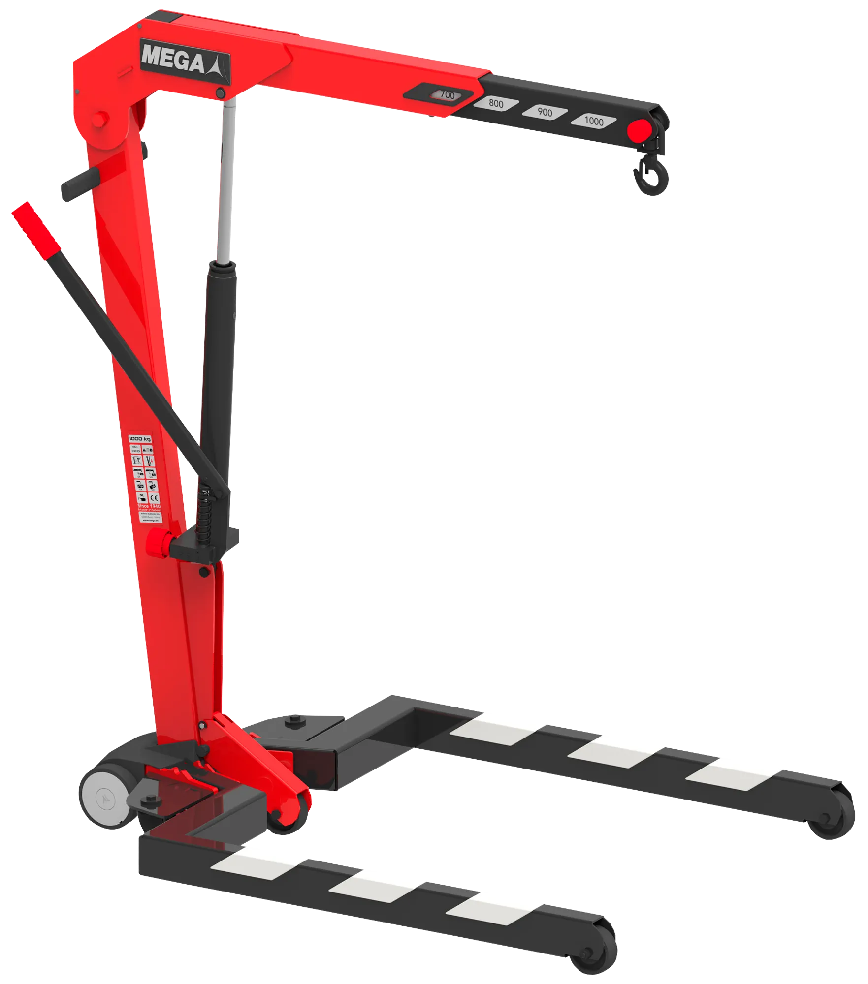 Hydraulic workshop crane CRP