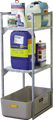 Environmental shelf for small containers