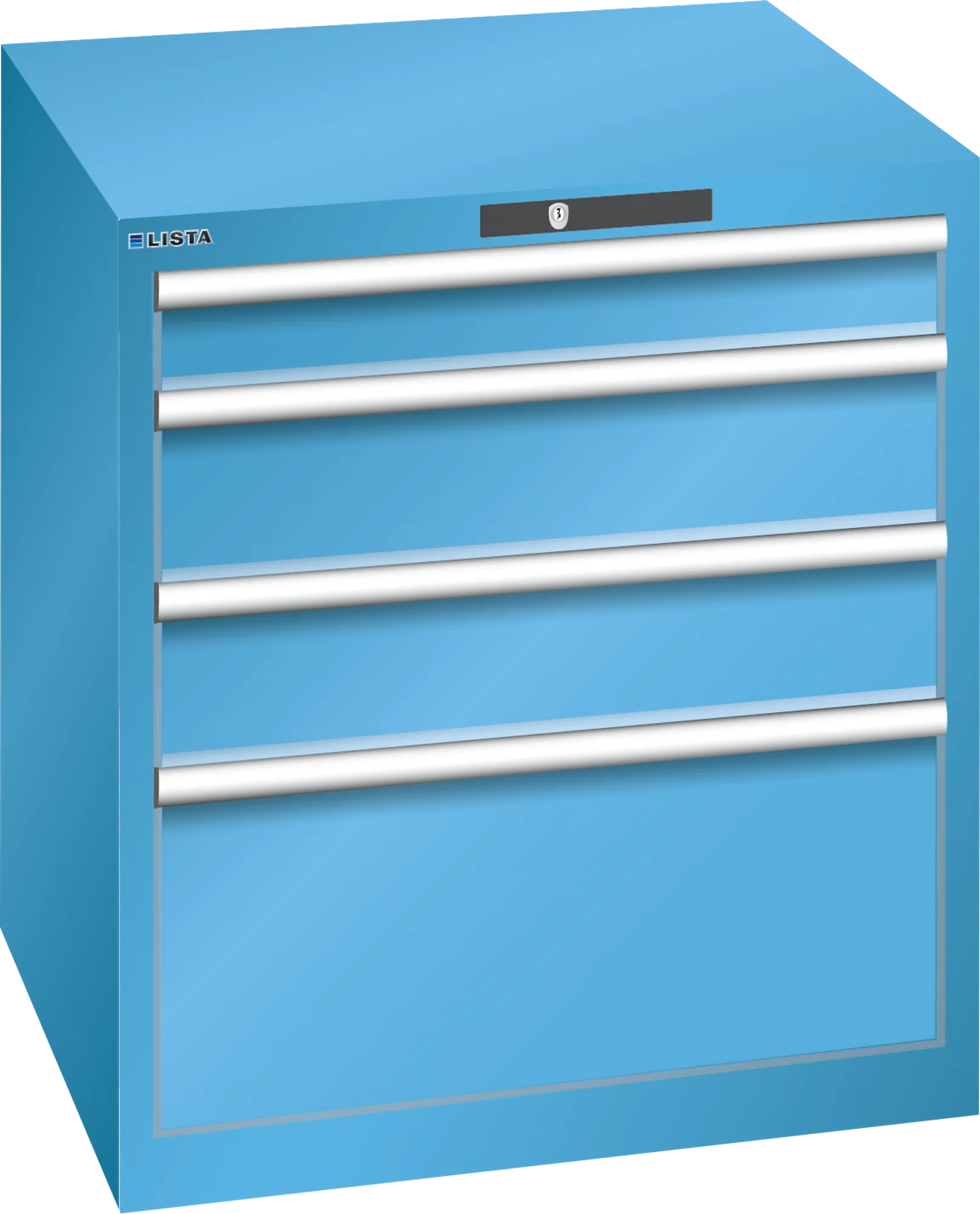 Lista tool cabinet 36 x 36 height 800 mm 4 drawers