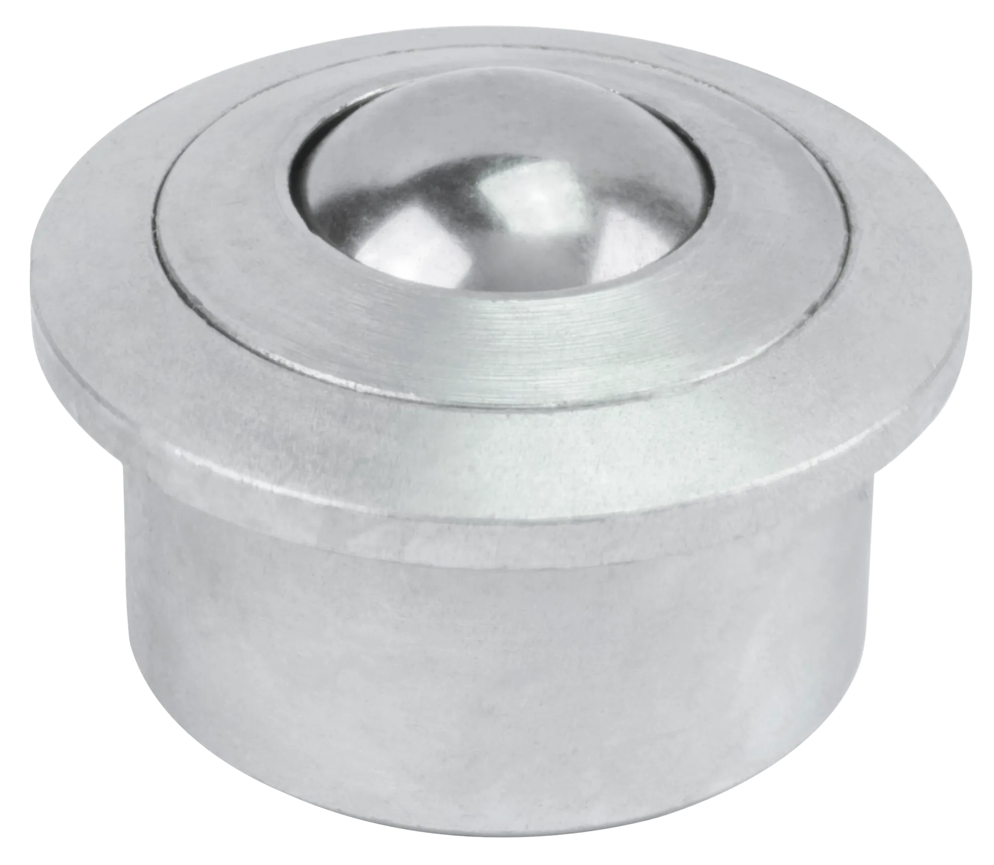 Ball roller homogeneous submerged pressed Swede-Wheel.