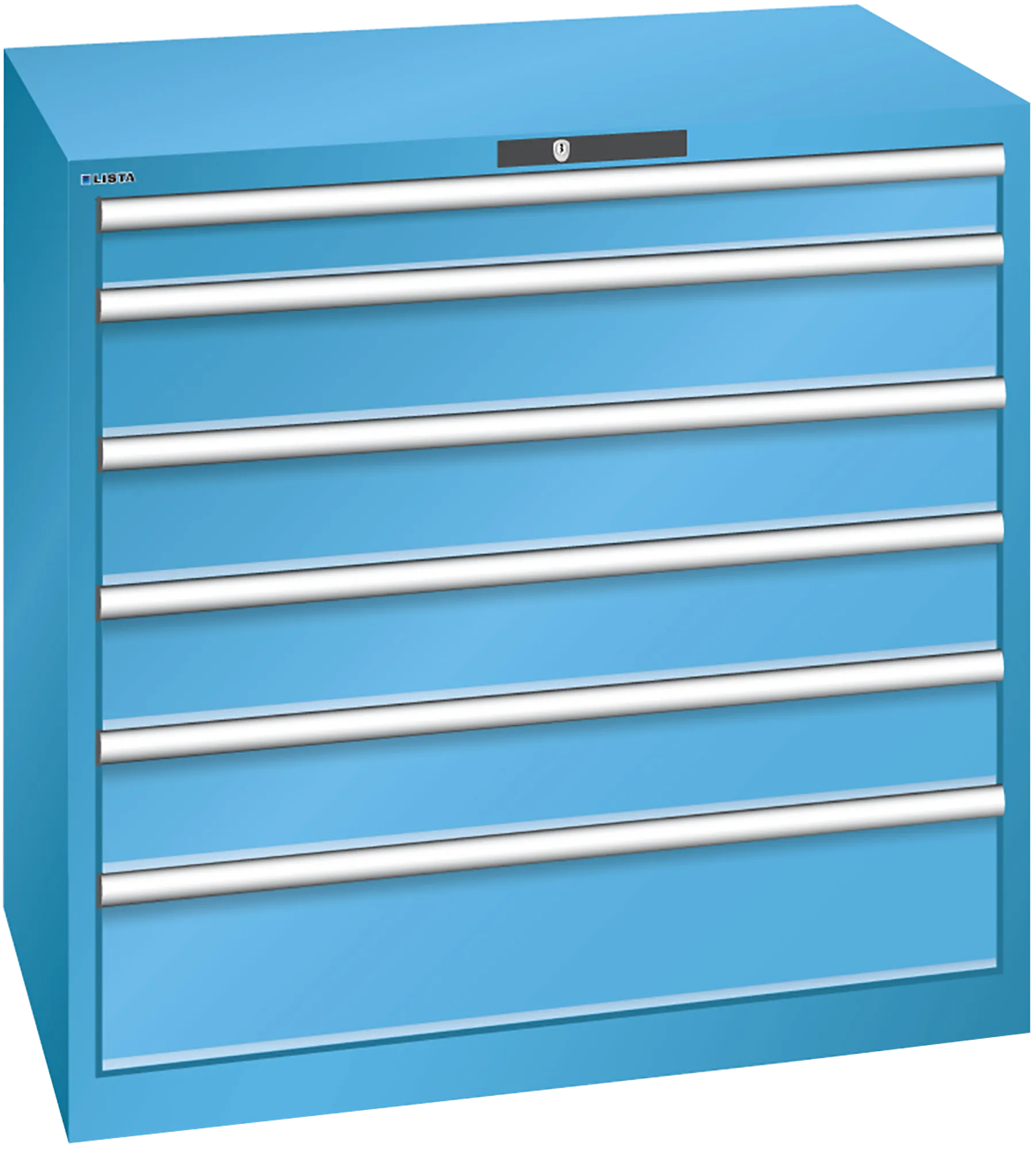 Lista tool cabinet 54 x 36 height 1000 mm 10 drawers