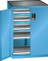 Lista tool cabinet 36 x 27 with doors height 1020 mm 3 drawers