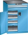 Lista tool cabinet 36 x 36 with doors height 1020 mm