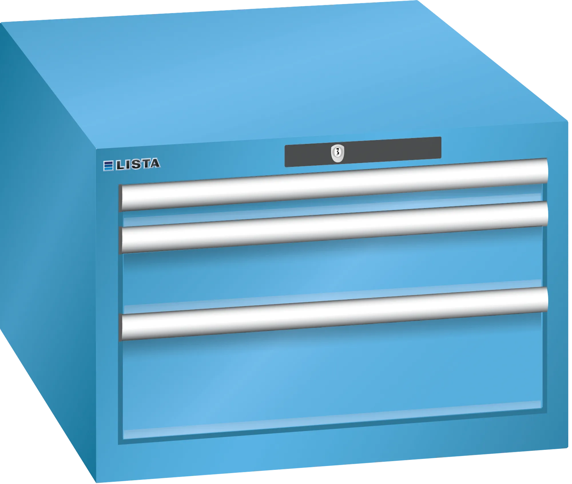Lista tool cabinet 27 x 36 height 383 mm 3 drawers