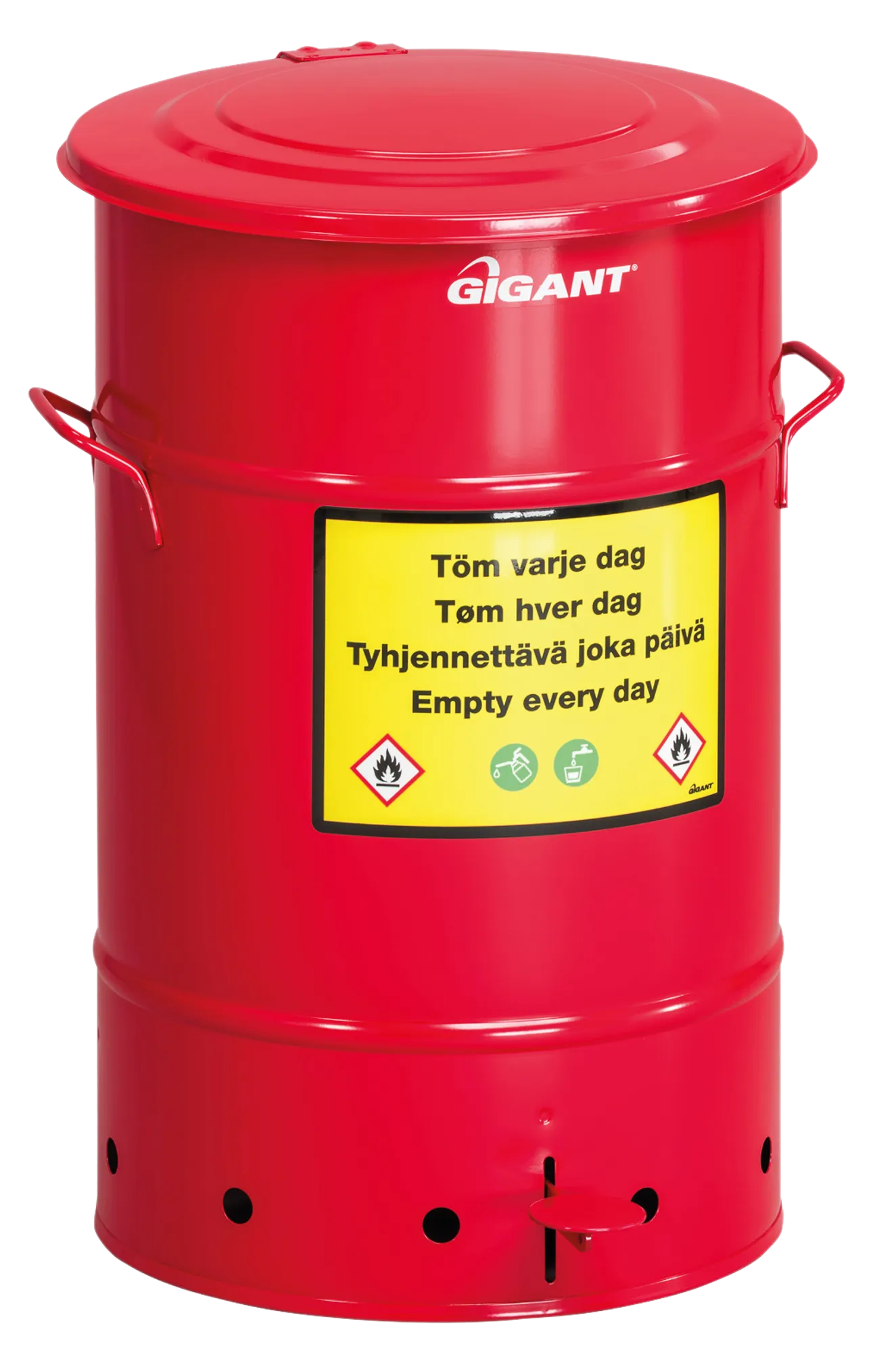 Waste containers safety