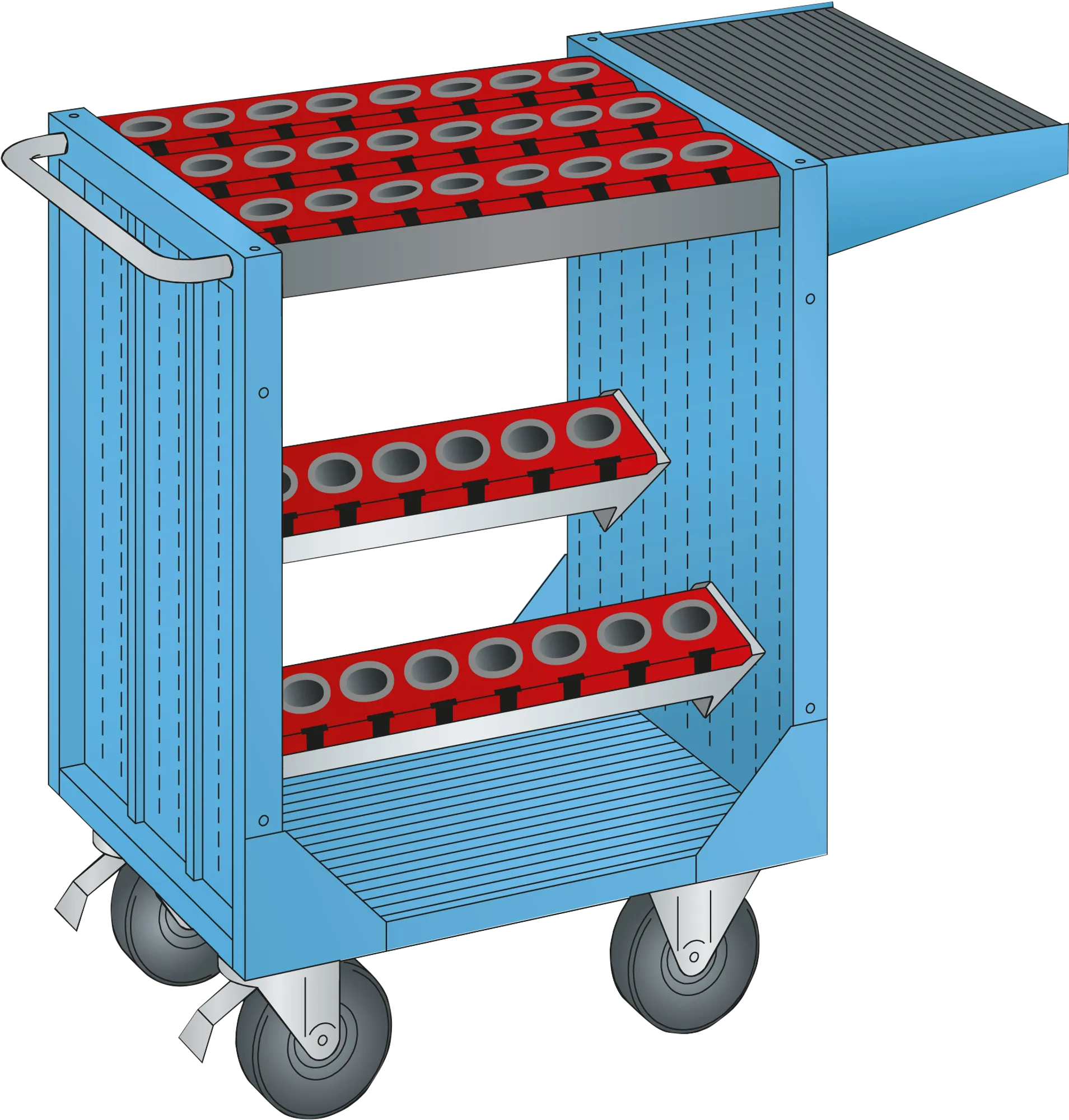 Lista NC carriage for NC tools