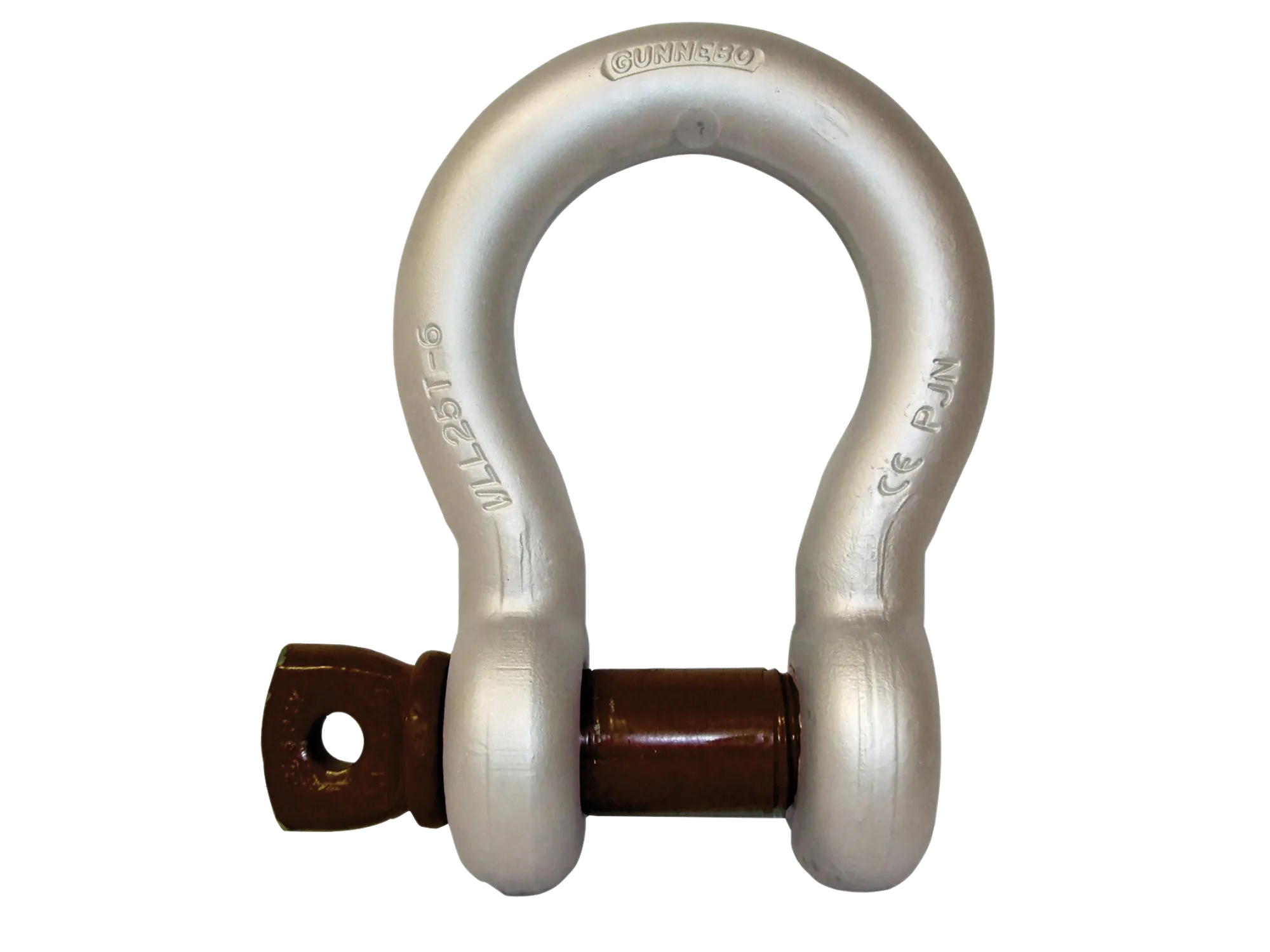 Screw shackle lyr chrome alloy hardened steel Gunnebo Industries