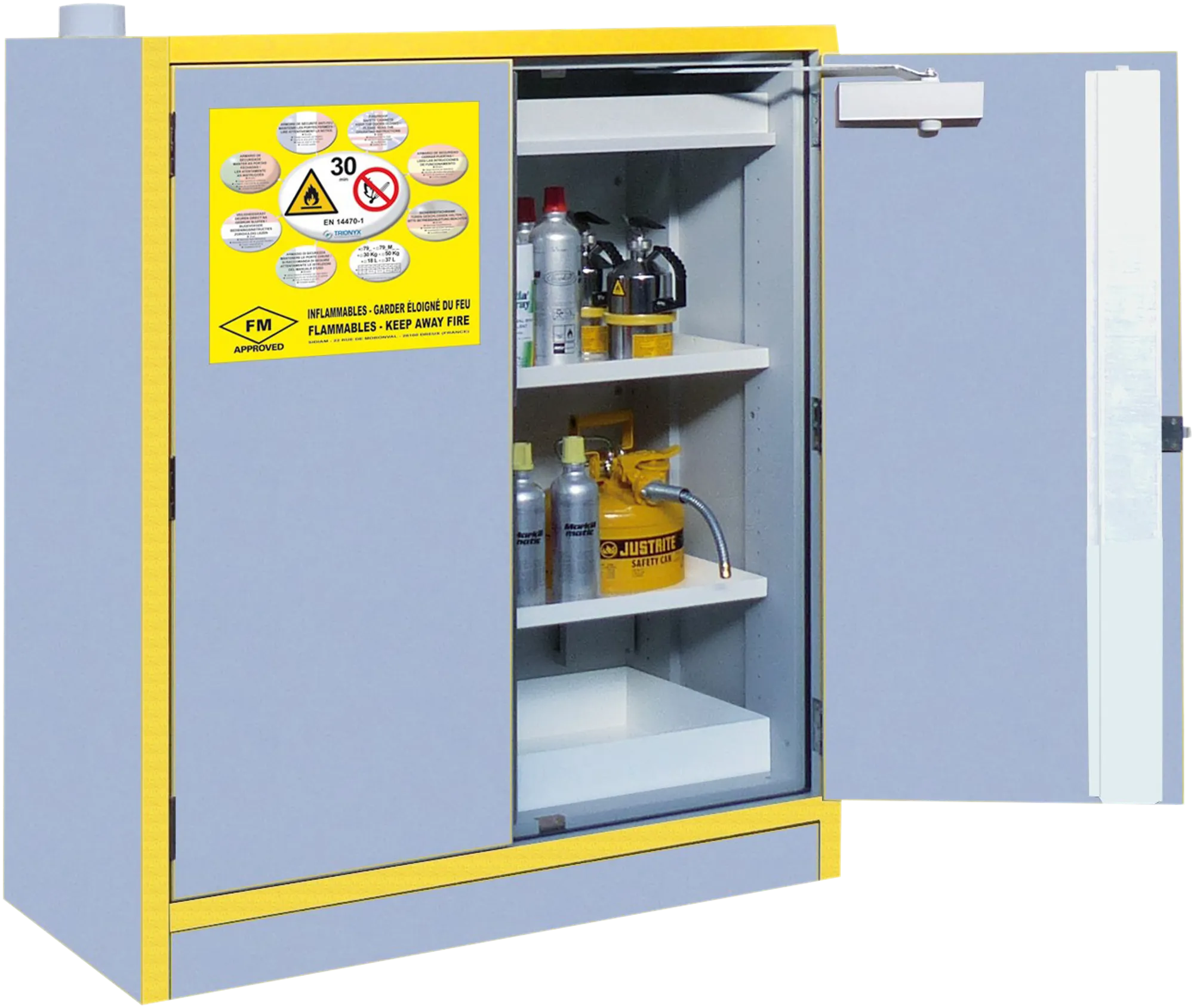 Chemical cabinet F30