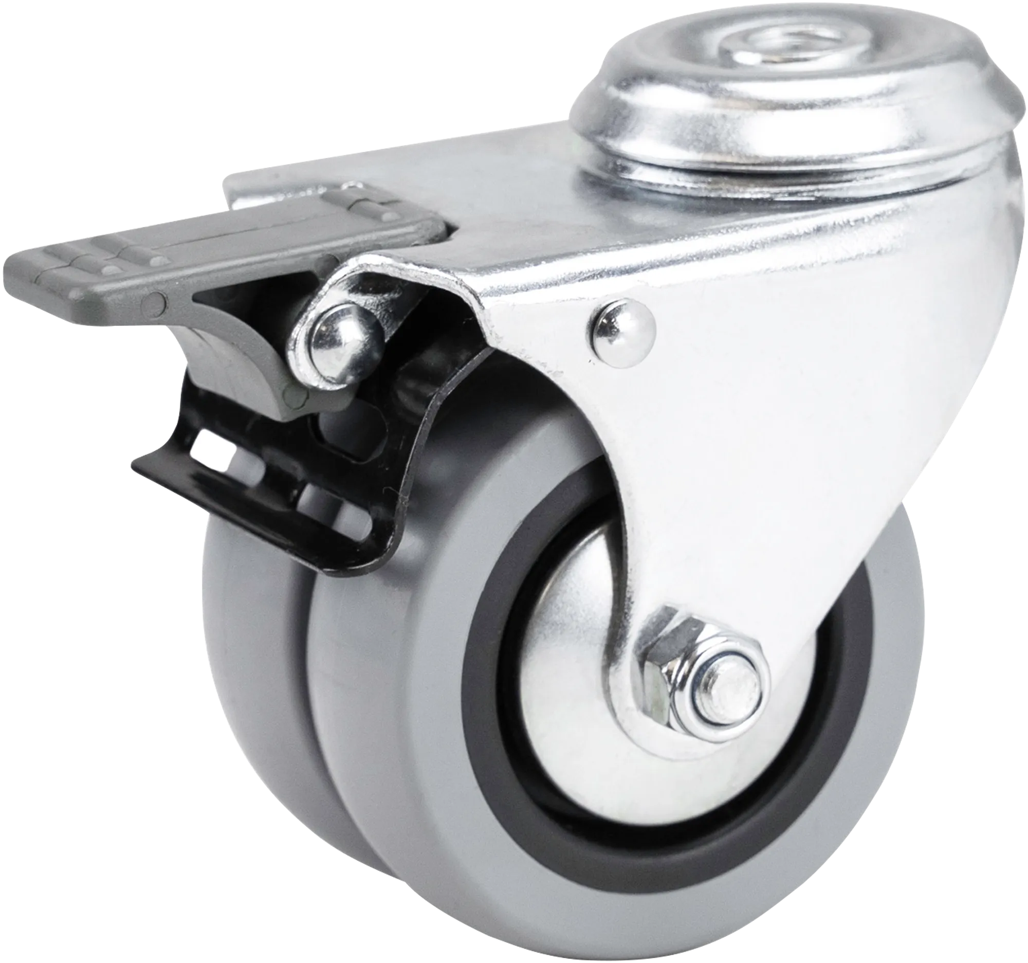 Double link wheel DA2O TPE-P gray rubber track Swede-Wheel