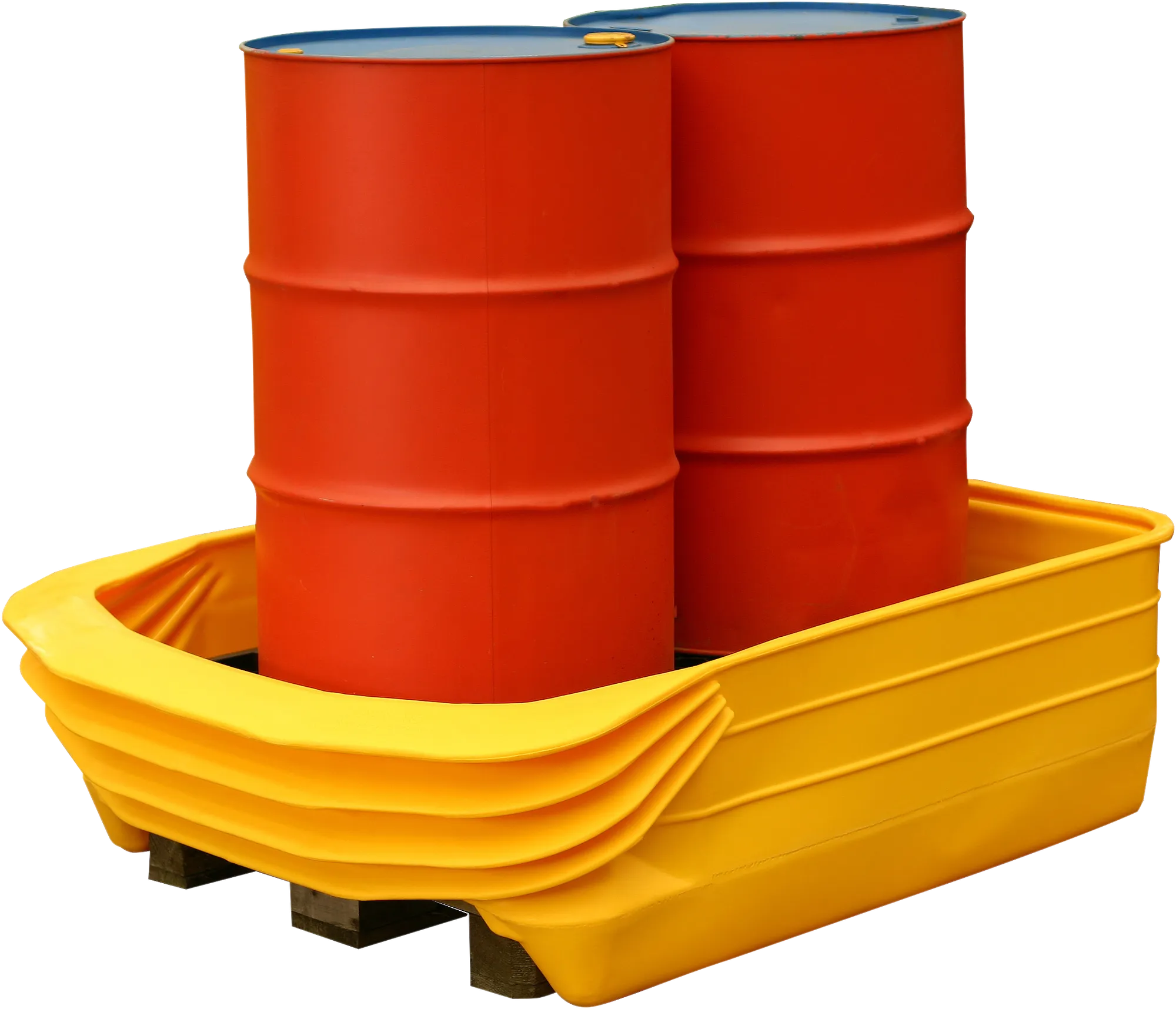 Barrel pallet spilguard