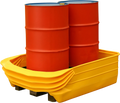 Barrel pallet spilguard