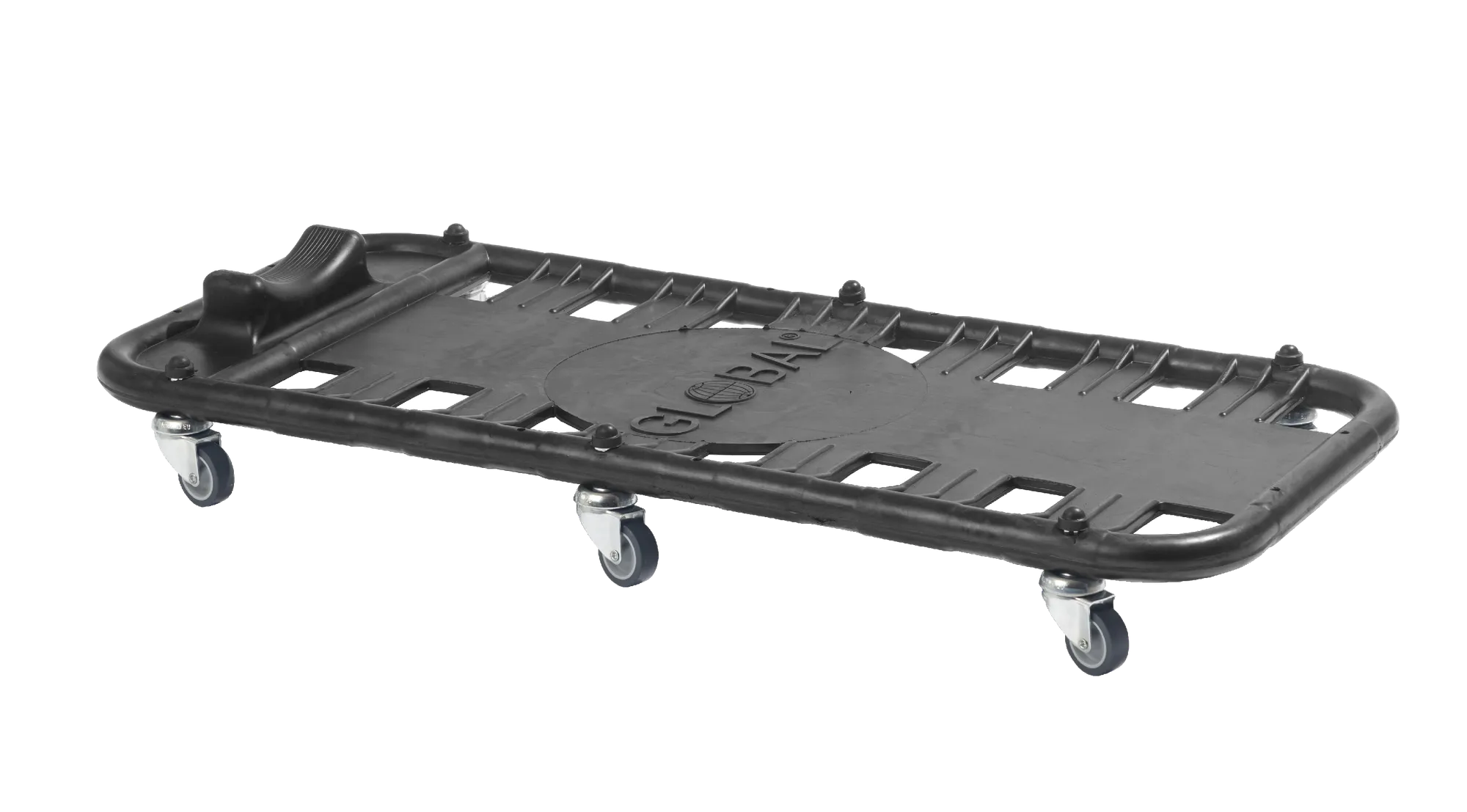 Rubber 6-wheeled carrycot Global