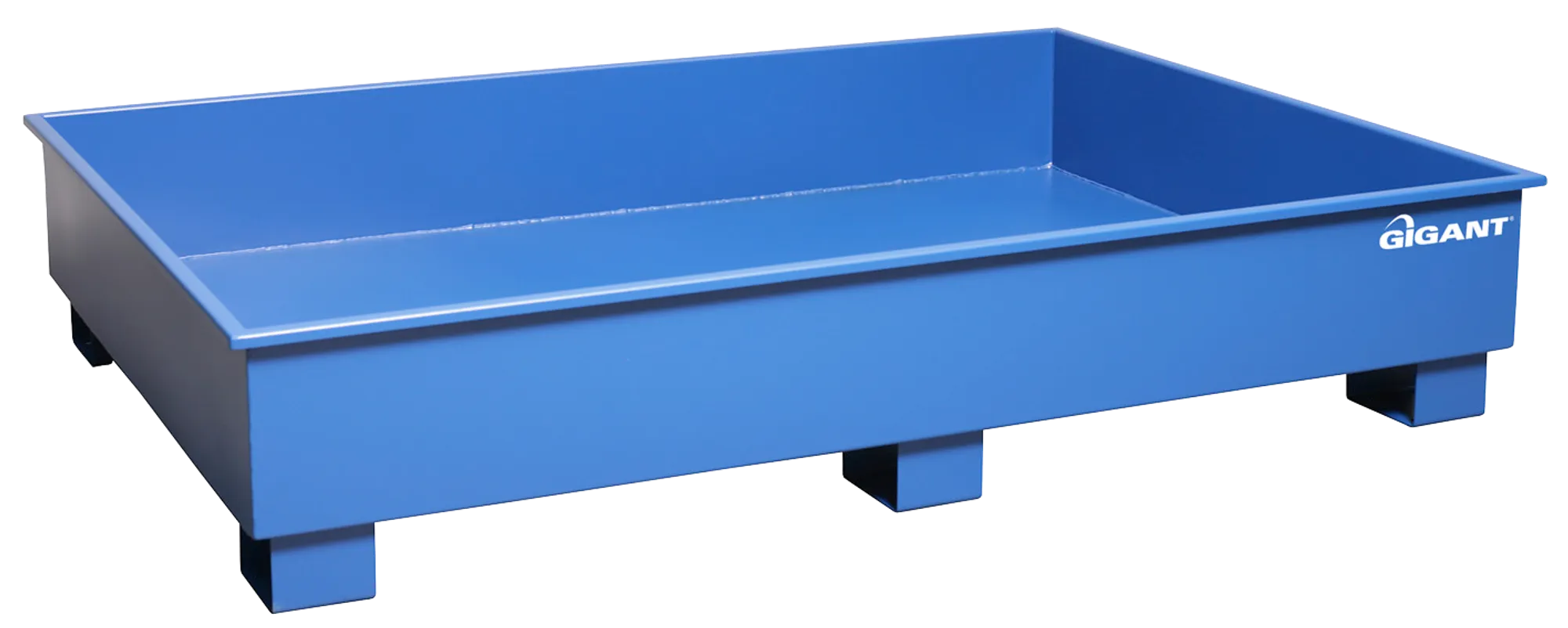 Gigant pallet rack box in sheet metal