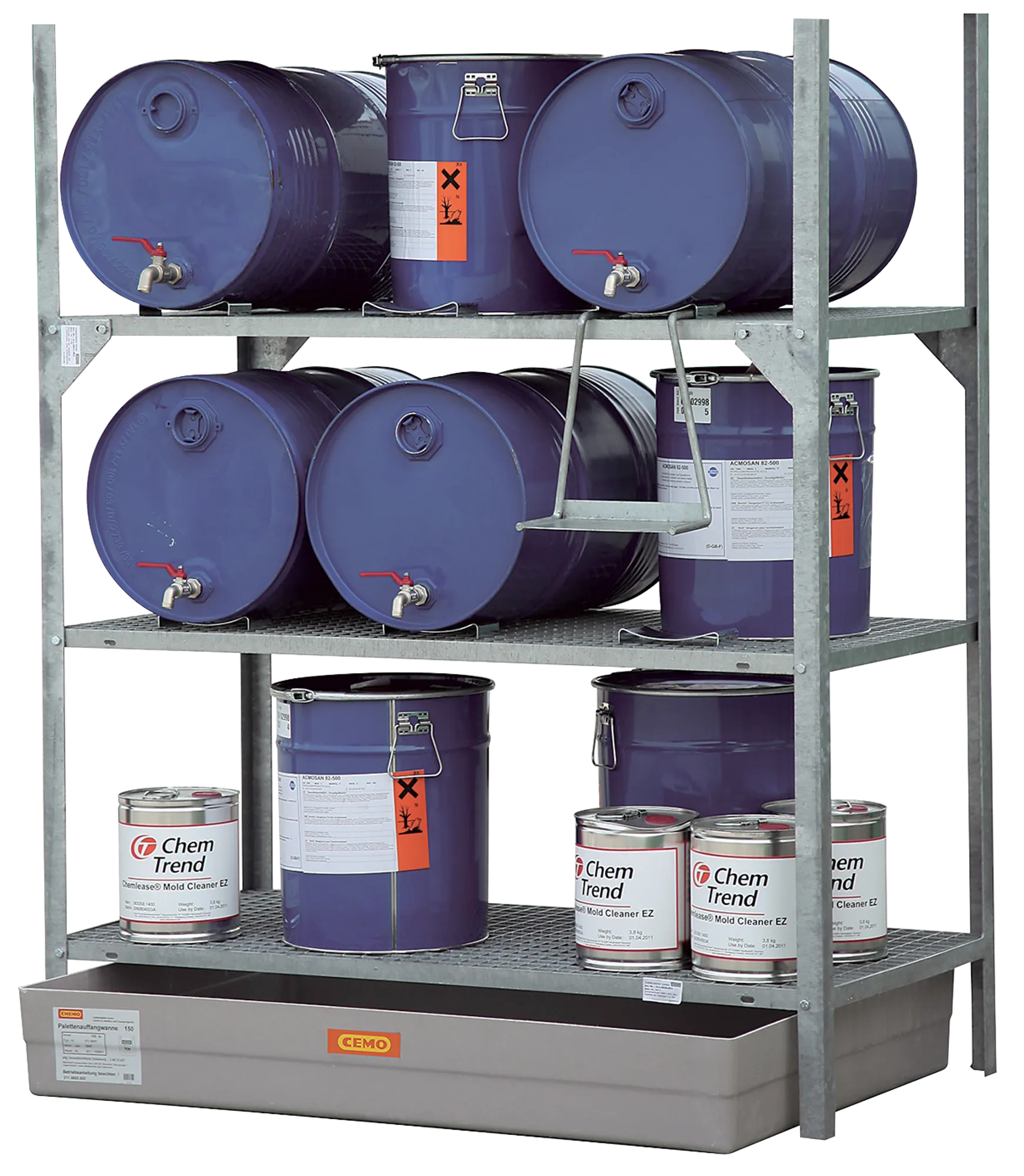 Environmental shelf for small containers