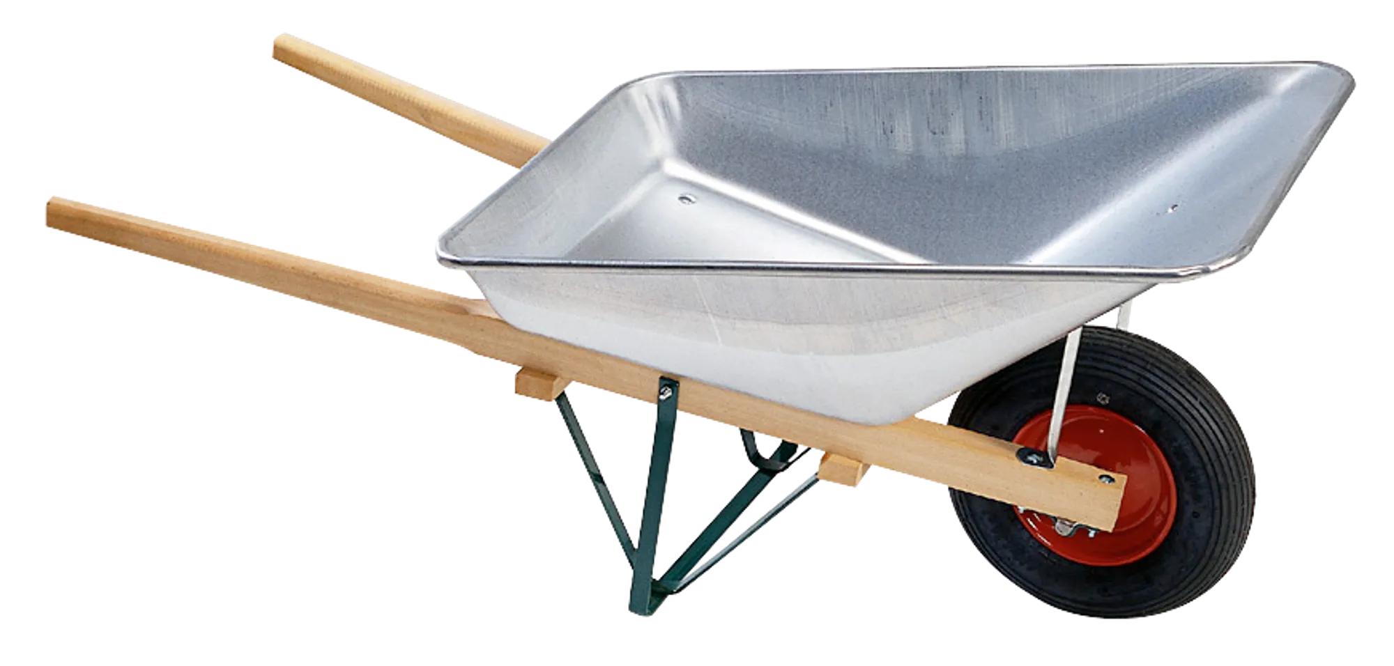 Construction cutter, curved with wooden blades