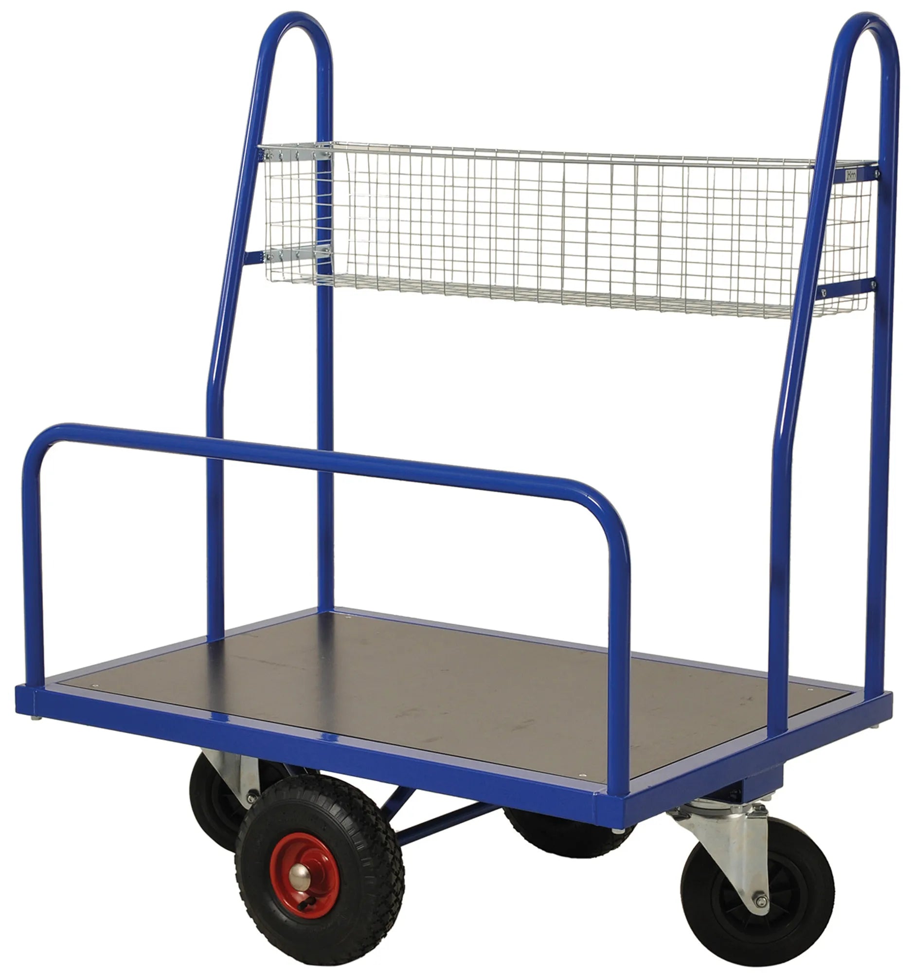 Building materials trolley in painted sheet metal KM