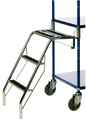 Ladder for table trolley KM