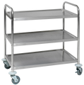 Table trolley stainless steel KM