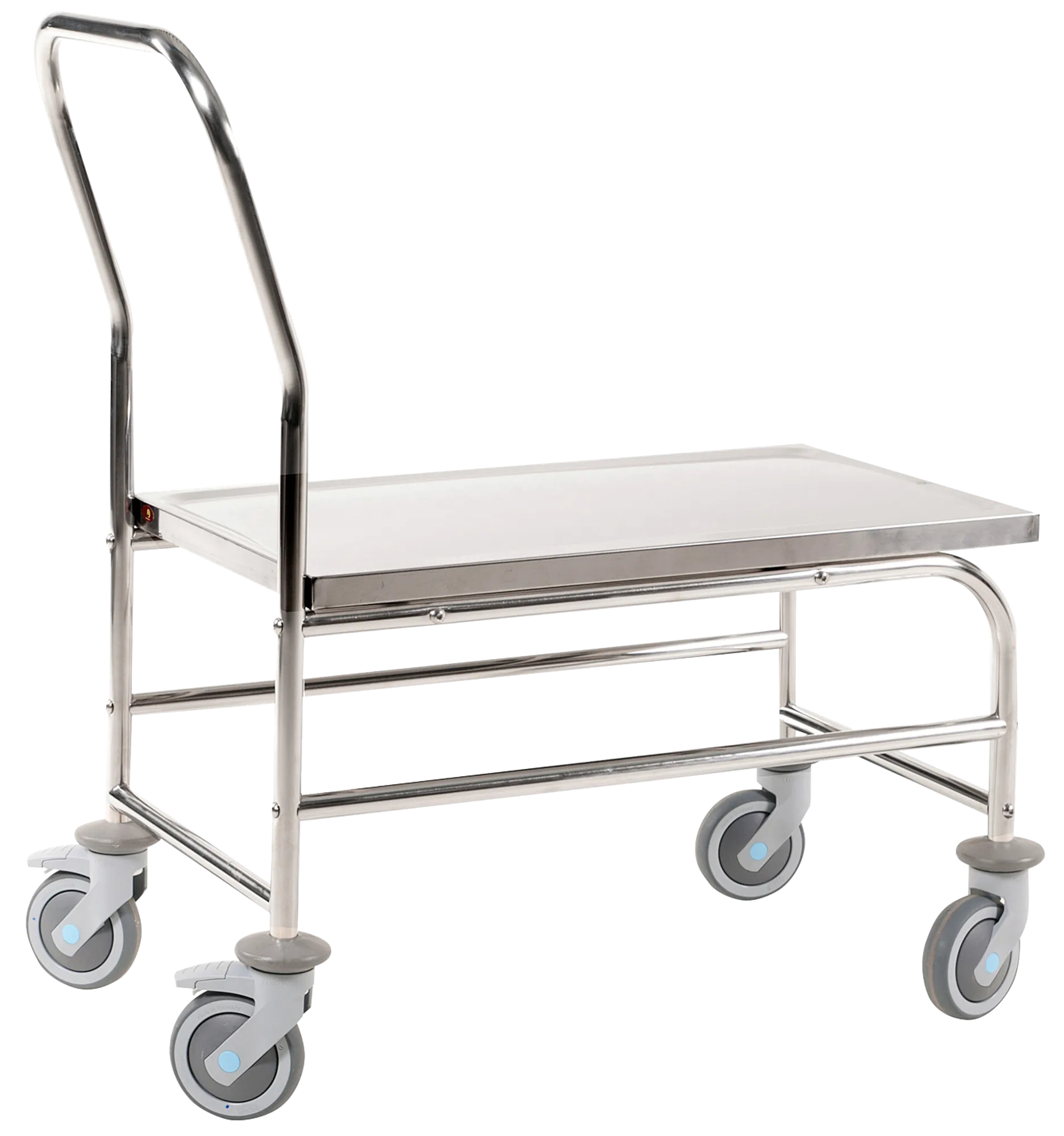 Table trolley complete in stainless steel KM